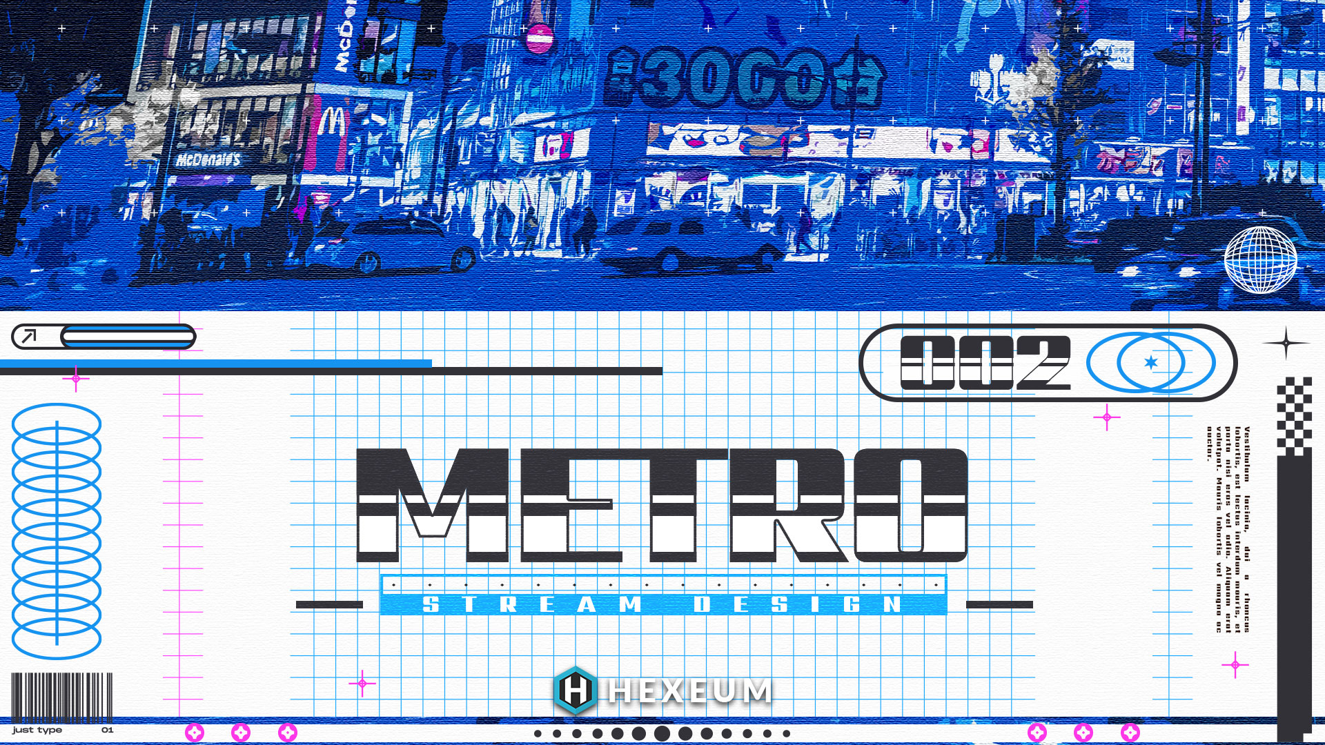 Metro Widget Stream Overlays | Free & Premium Overlays for Twitch, TikTok & Beyond ...