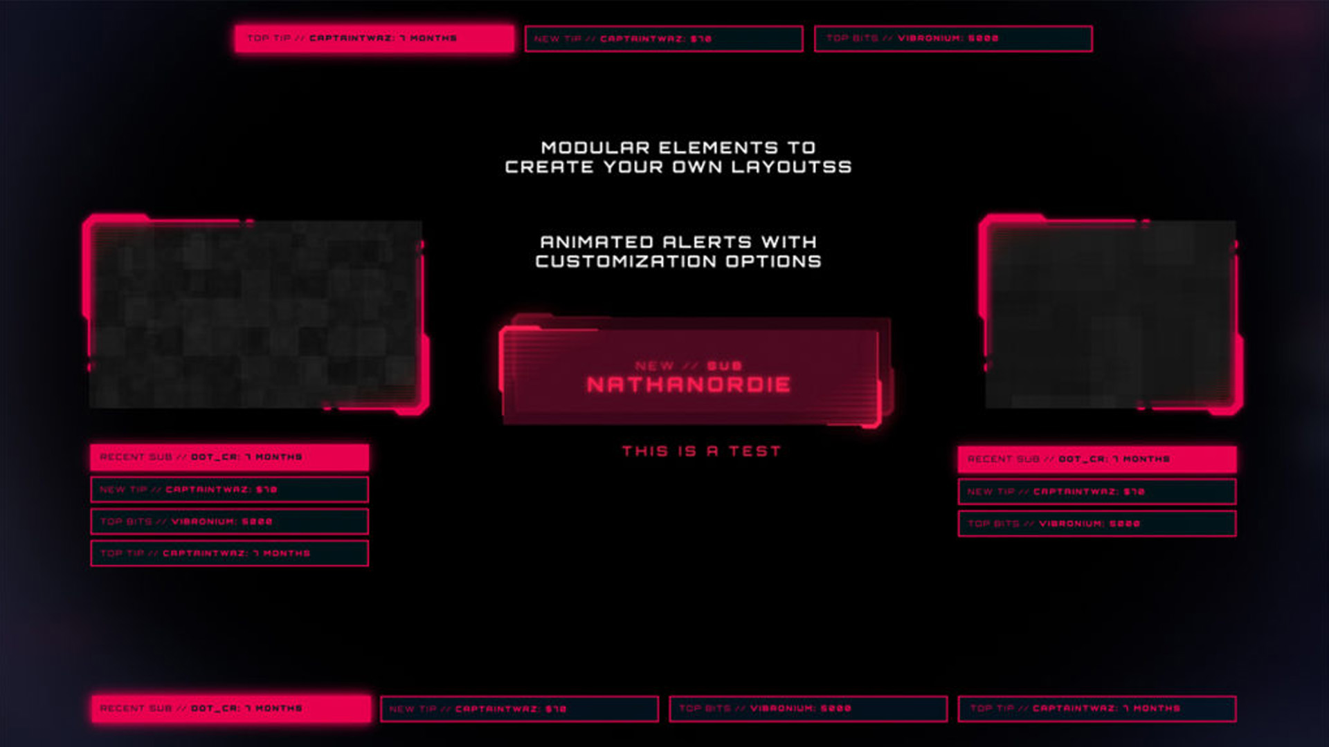 Custom Overlays for your Stream Streamlabs