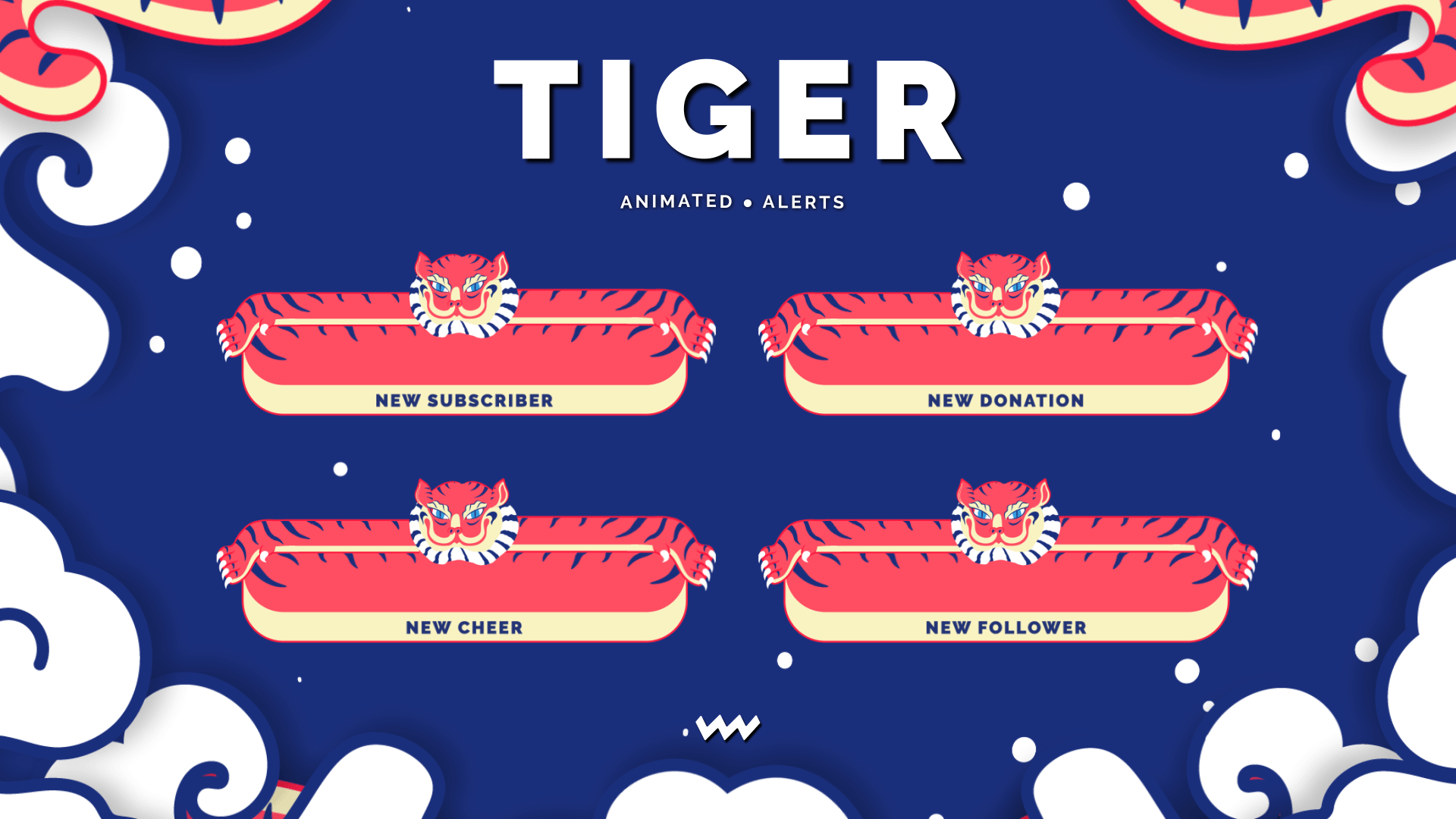 Tiger Rip Overlay Stream Overlays | Free & Premium Overlays for Twitch, TikTok & Beyond ...