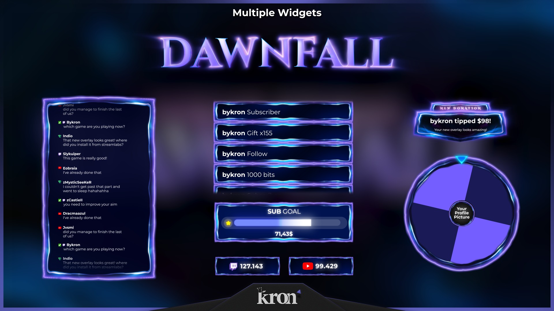 Stream Overlays | Free & Premium Overlays for Twitch, TikTok & Beyond ...