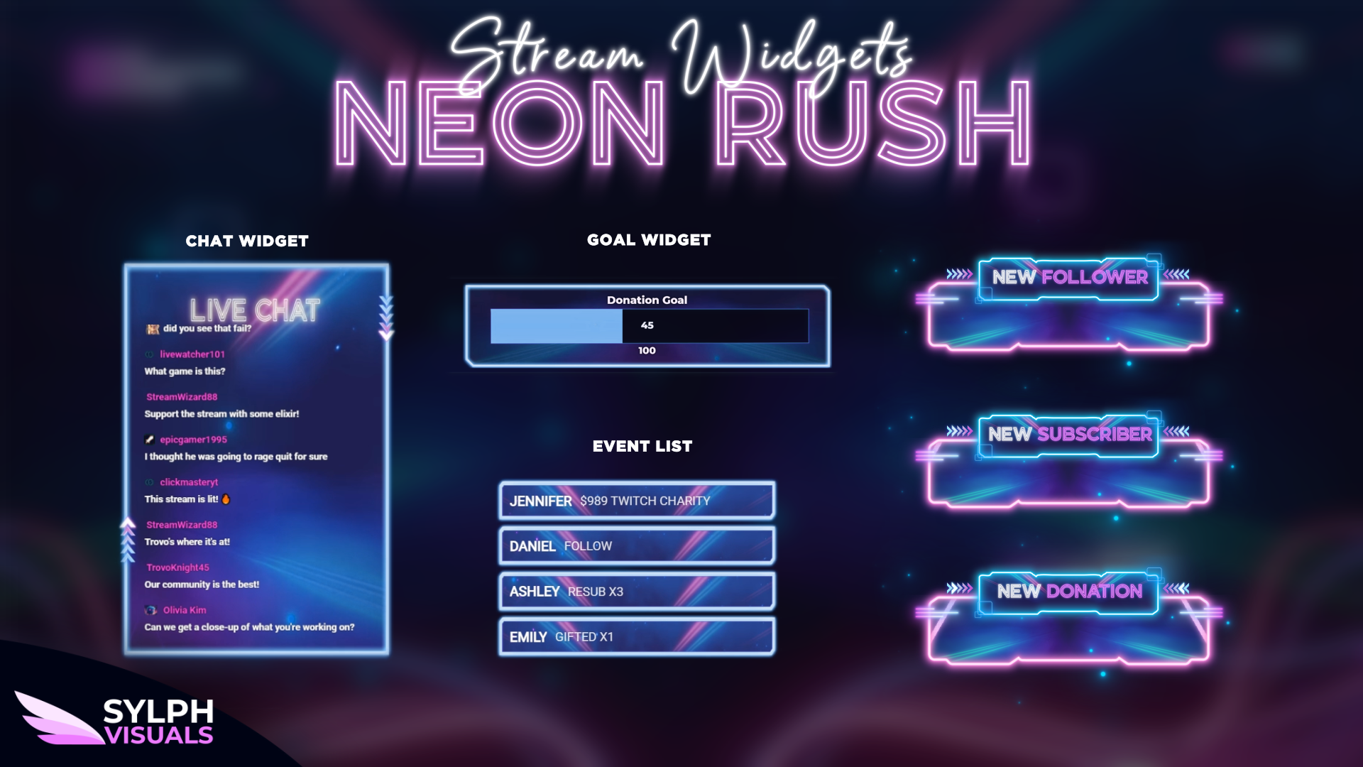 Stream Overlays | Free & Premium Overlays for Twitch, TikTok & Beyond ...