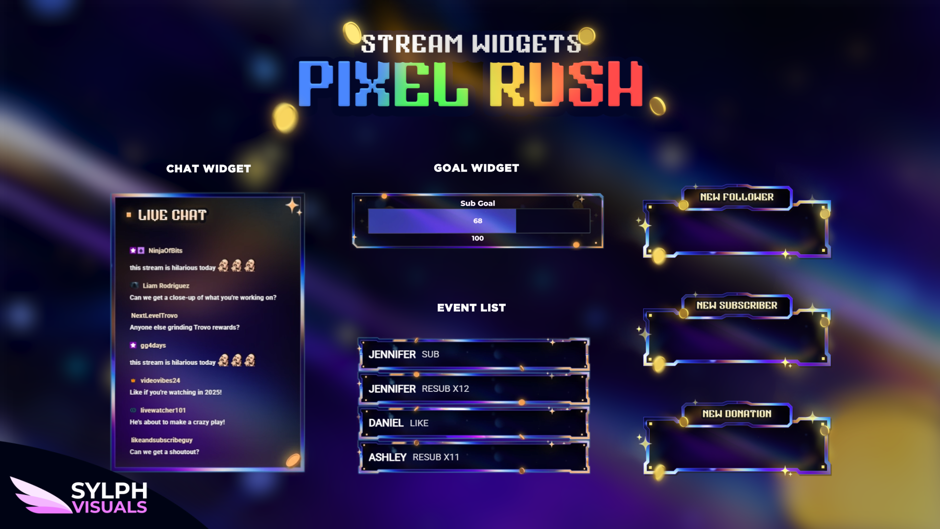Stream Overlays | Free & Premium Overlays for Twitch, TikTok & Beyond ...