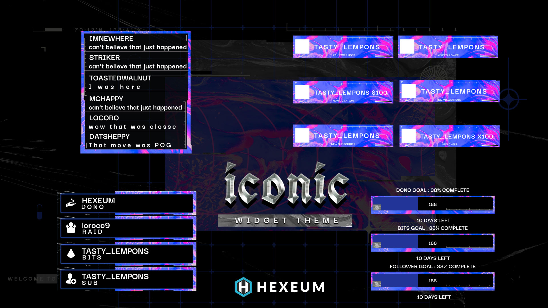 Custom Overlays for your Stream Streamlabs