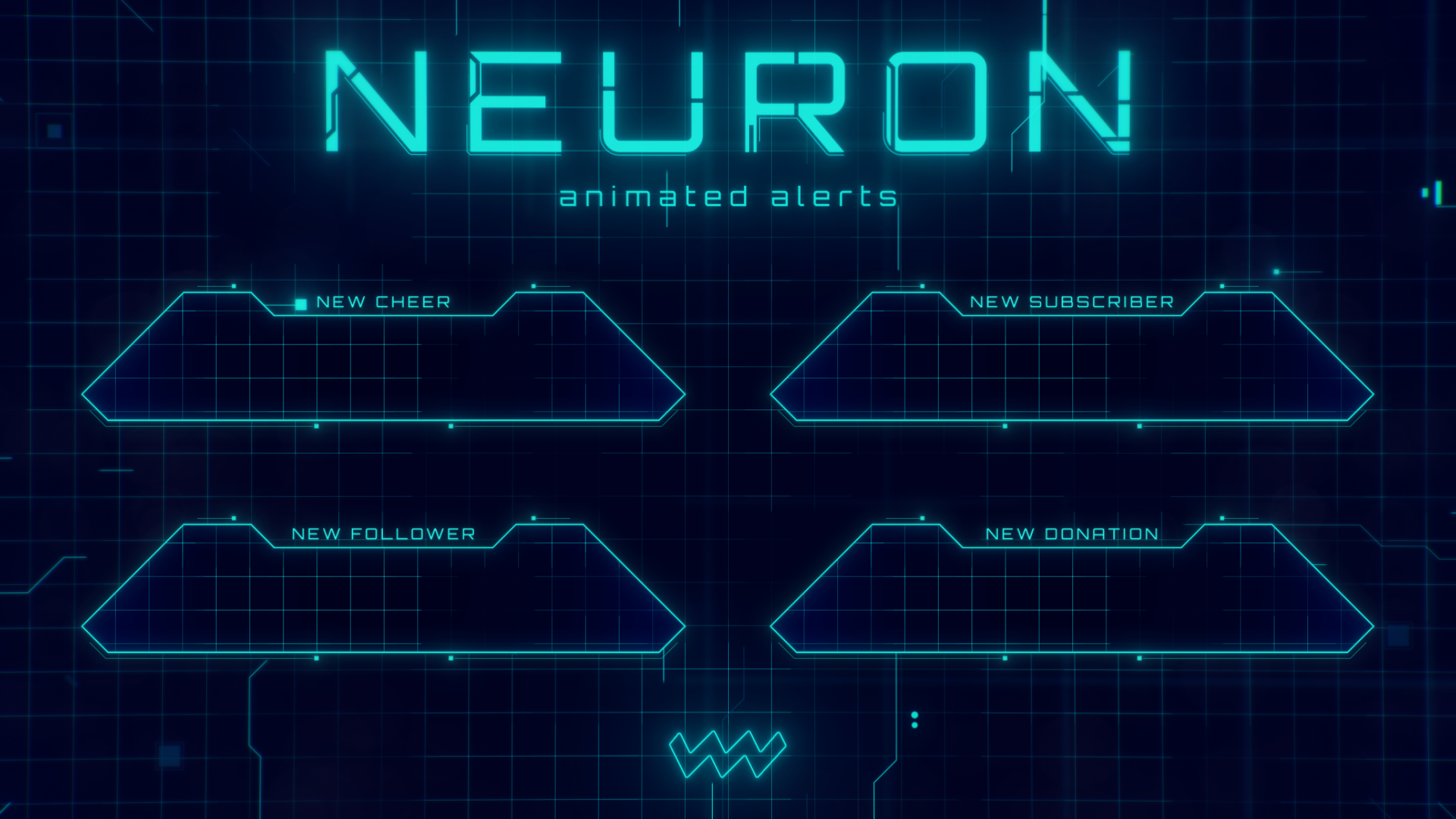 Neuron Widget Stream Overlays | Free & Premium Overlays for Twitch, TikTok & Beyond ...